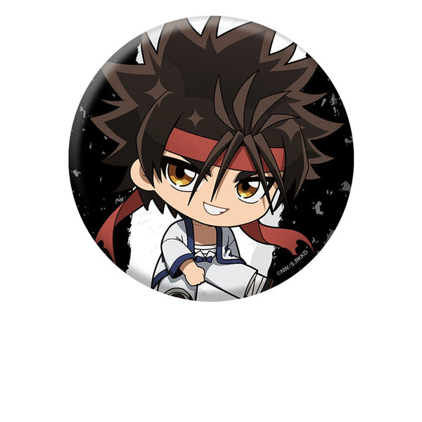 『るろうに剣心 -明治剣客浪漫譚- 京都動乱』ぺたん娘缶バッジ 相楽左之助