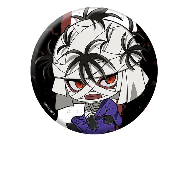 『るろうに剣心 -明治剣客浪漫譚- 京都動乱』ぺたん娘缶バッジ 志々雄真実