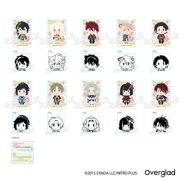 『刀剣乱舞-ONLINE-』トレーディングアクリルフィギュアスタンプ 御伴散歩Vol.1【BOX】