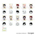 『刀剣乱舞-ONLINE-』トレーディングアクリルフィギュアスタンプ 御伴散歩Vol.1【BOX】