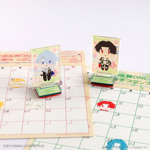 『刀剣乱舞-ONLINE-』トレーディングアクリルフィギュアスタンプ 御伴散歩Vol.3【BOX】