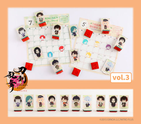 『刀剣乱舞-ONLINE-』トレーディングアクリルフィギュアスタンプ 御伴散歩Vol.3【BOX】