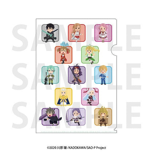 『ソードアート・オンライン』クリアファイル いらすとや