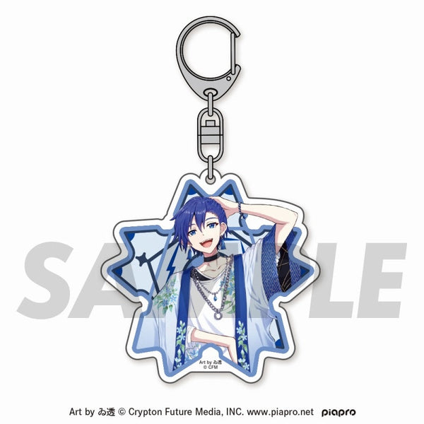 『ピアプロキャラクターズ~ジャパンクスタイル~』芳香アクリルキーホルダー(KAITO)