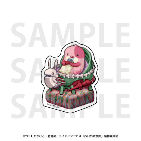 『メイドインアビス 烈日の黄金郷』ダイカットステッカーセット ドット絵