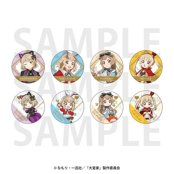 『大室家』トレーディングメタリック缶バッジ 花子inワンダーランド【BOX】