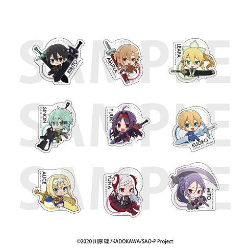 『ソードアート・オンライン』ダイカットステッカーセット デフォルメ