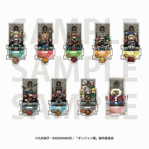 『ダンジョン飯』トレーディングアクリルスタンド ピクセルアート!【BOX】