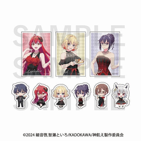 『神は遊戯に飢えている。』ダイカットステッカーセット(9枚入り)