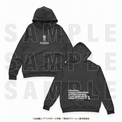 『葬送のフリーレン×いらすとや』パーカー 一級魔法使い試験編 蒼月草 Lサイズ