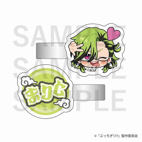 『ぶっちぎり?!』前髪クリップ(2個セット)神 摩利人