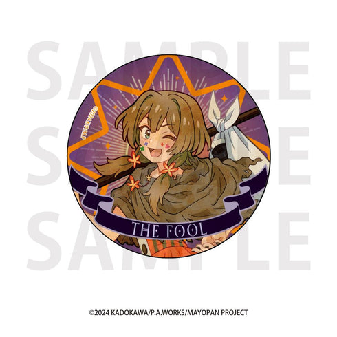 『真夜中ぱんチ』トレーディングメタリック缶バッジ 描き下ろし等身&描き起こしデフォルメ「アルカナ!」【BOX】