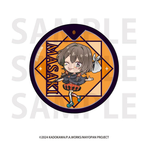 『真夜中ぱんチ』トレーディングメタリック缶バッジ 描き下ろし等身&描き起こしデフォルメ「アルカナ!」【BOX】