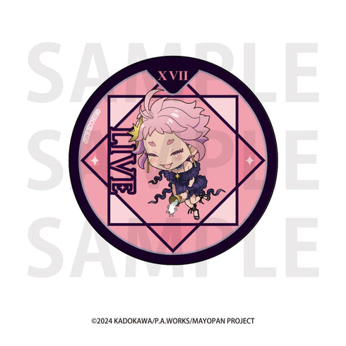 『真夜中ぱんチ』トレーディングメタリック缶バッジ 描き下ろし等身&描き起こしデフォルメ「アルカナ!」【BOX】