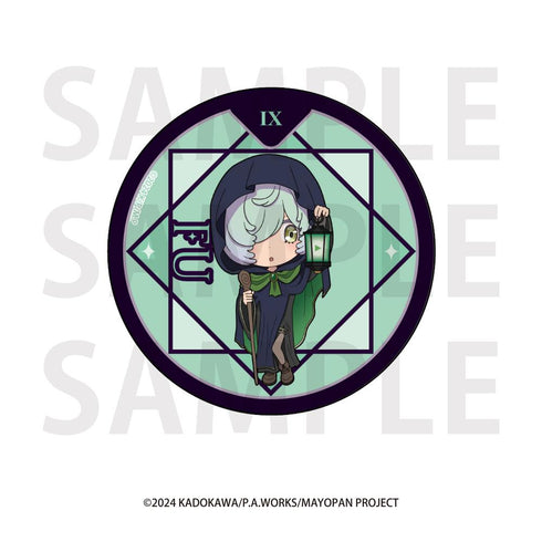 『真夜中ぱんチ』トレーディングメタリック缶バッジ 描き下ろし等身&描き起こしデフォルメ「アルカナ!」【BOX】