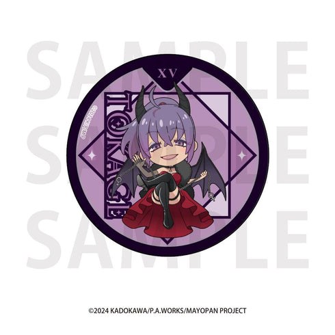 『真夜中ぱんチ』トレーディングメタリック缶バッジ 描き下ろし等身&描き起こしデフォルメ「アルカナ!」【BOX】