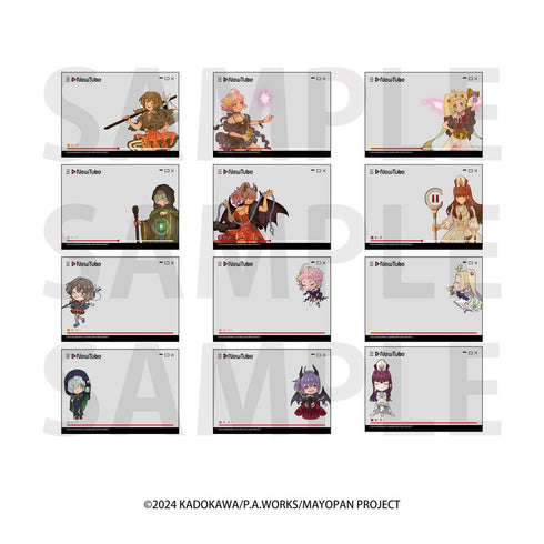 『真夜中ぱんチ』トレーディングNewTubeクリアカード 描き下ろし等身&描き起こしデフォルメ「アルカナ!」【BOX】