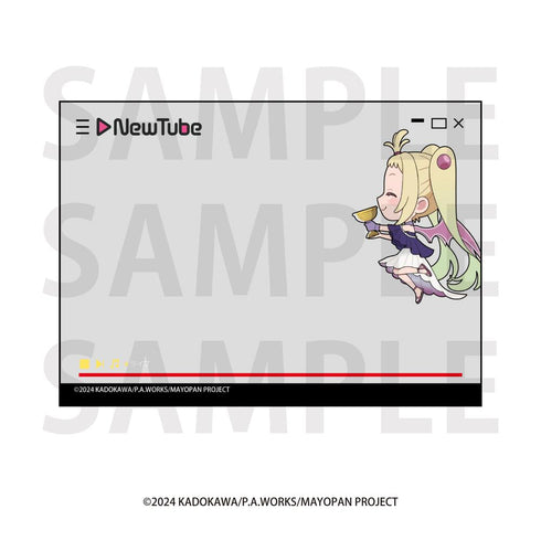 『真夜中ぱんチ』トレーディングNewTubeクリアカード 描き下ろし等身&描き起こしデフォルメ「アルカナ!」【BOX】