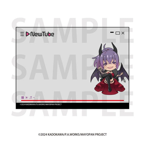 『真夜中ぱんチ』トレーディングNewTubeクリアカード 描き下ろし等身&描き起こしデフォルメ「アルカナ!」【BOX】