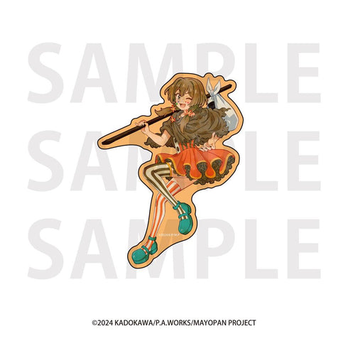 『真夜中ぱんチ』ダイカットステッカーセット 描き下ろし等身&描き起こしデフォルメ「アルカナ!」 12枚セット