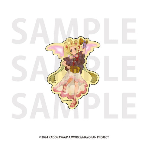 『真夜中ぱんチ』ダイカットステッカーセット 描き下ろし等身&描き起こしデフォルメ「アルカナ!」 12枚セット