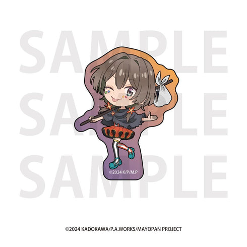 『真夜中ぱんチ』ダイカットステッカーセット 描き下ろし等身&描き起こしデフォルメ「アルカナ!」 12枚セット