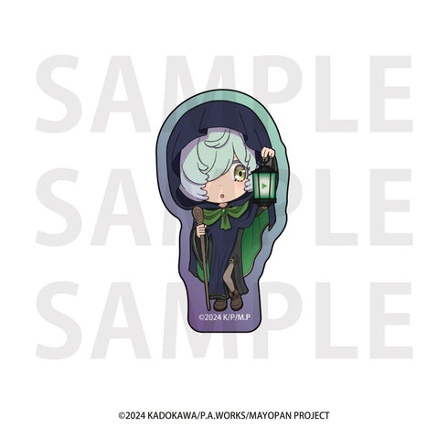 『真夜中ぱんチ』ダイカットステッカーセット 描き下ろし等身&描き起こしデフォルメ「アルカナ!」 12枚セット