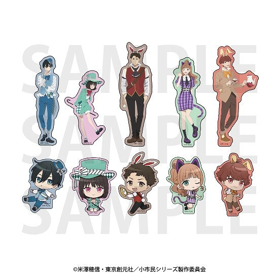 『小市民シリーズ』ダイカットステッカーセット 描き下ろし&描き起こしデフォルメ「小市民 in ワンダーランド!?」
