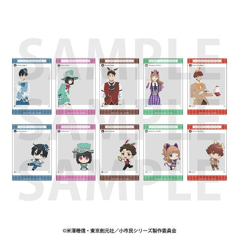 『小市民シリーズ』トレーディングSNSクリアカード 描き下ろし&描き起こしデフォルメ「小市民 in ワンダーランド!?」【BOX】