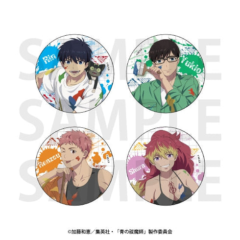 『青の祓魔師 雪ノ果篇』トレーディング缶バッジ ペンキアート【BOX】