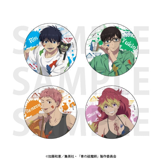 『青の祓魔師 雪ノ果篇』トレーディング缶バッジ ペンキアート【BOX】