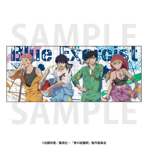 『青の祓魔師 雪ノ果篇』タオル ペンキアート