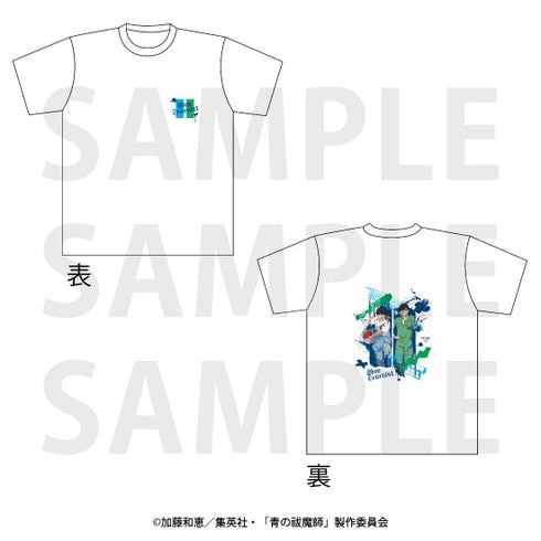 『青の祓魔師 雪ノ果篇』Tシャツ ペンキアート