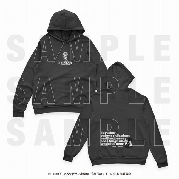 『葬送のフリーレン×いらすとや』パーカー 一級魔法使い試験編 蒼月草 Mサイズ