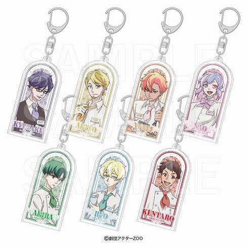 『現代誤訳』カフェ in E-DINER トレーディングアクリルキーホルダー【BOX】