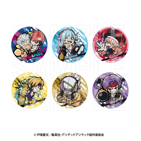 『アンデッドアンラック』イートゥーン トレーディング缶バッジ【BOX】