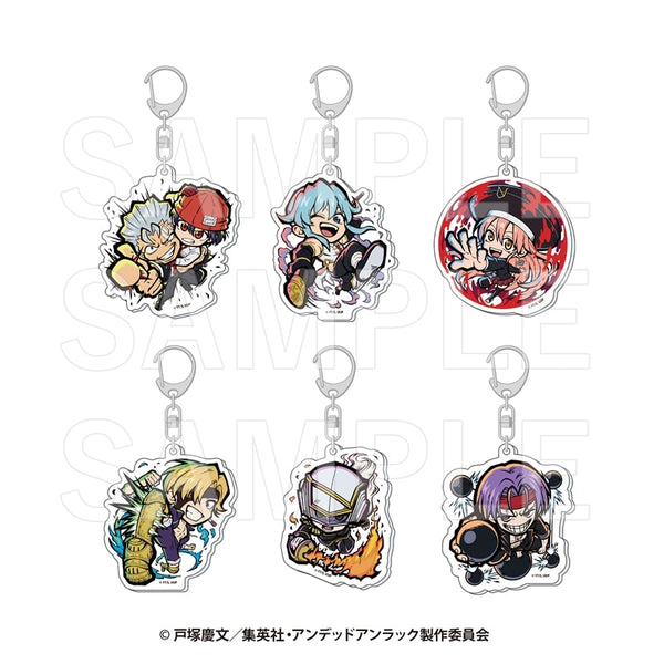 『アンデッドアンラック』イートゥーン トレーディングアクリルキーホルダー【BOX】