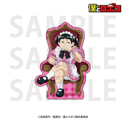 『僕とロボコ』ダイカットステッカーセット 描き下ろし「メイド喫茶!?」