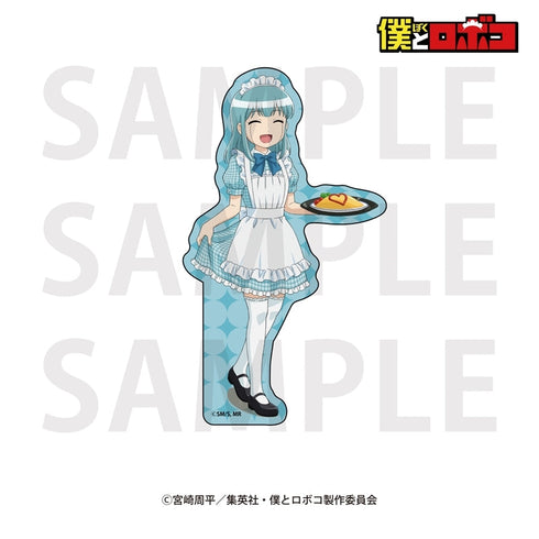 『僕とロボコ』ダイカットステッカーセット 描き下ろし「メイド喫茶!?」