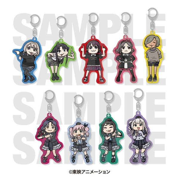 『ガールズバンドクライ』トレーディングアクリルキーホルダー 「描き起こしデフォルメ」【BOX】
