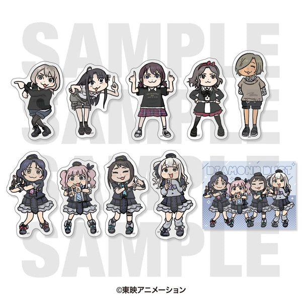 『ガールズバンドクライ』ダイカットステッカーセット「描き起こしデフォルメ」