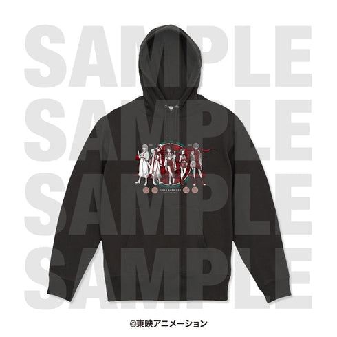 『ガールズバンドクライ』パーカー「描き下ろし-Black and White Suit-」 L