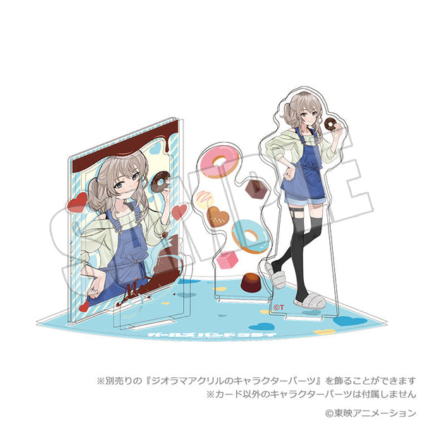 『ガールズバンドクライ』アクリルシート付きジオラマスタンド -想いの彩り手- 桃香