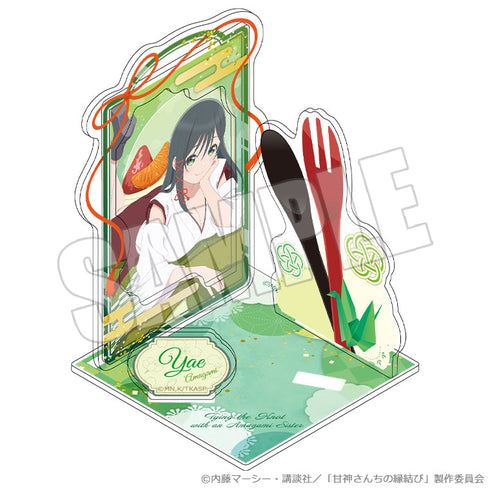 『甘神さんちの縁結び』アクリルシート付きジオラマスタンド 巫女姫の恋菓子譚 夜重