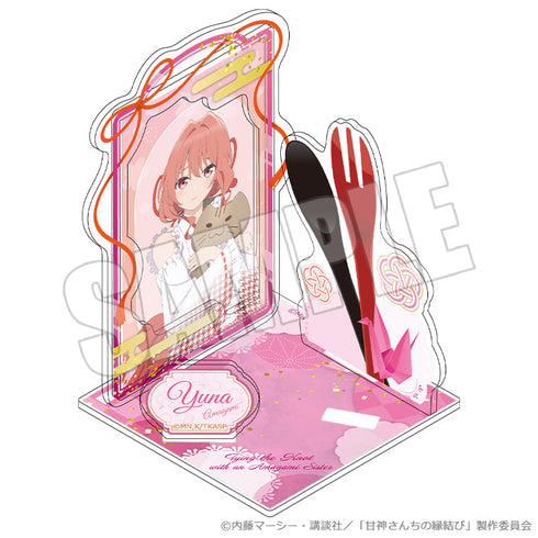 『甘神さんちの縁結び』アクリルシート付きジオラマスタンド 巫女姫の恋菓子譚 夕奈