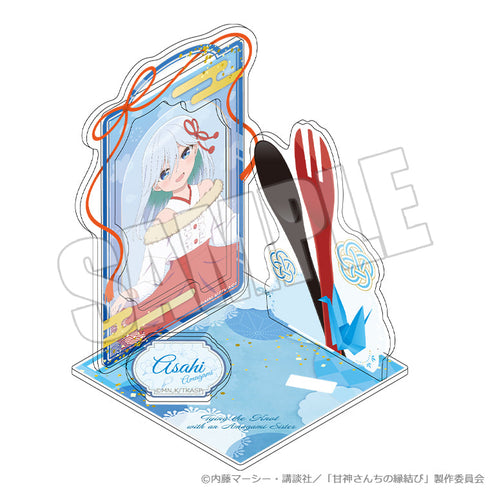『甘神さんちの縁結び』アクリルシート付きジオラマスタンド 巫女姫の恋菓子譚 朝姫