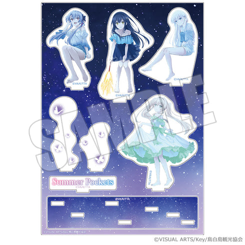 『Summer Pockets』ジオラマアクリル 夏灯り、君と過ごす夜