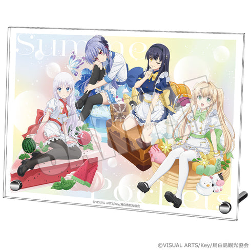 『Summer Pockets』アクリルプレート ひと夏の甘い記憶