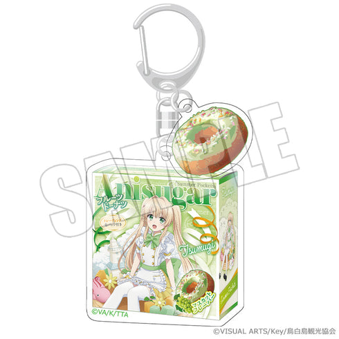 『Summer Pockets』ドーナツパッケージキーホルダー ひと夏の甘い記憶 紬