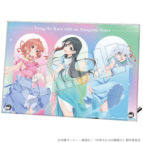 『甘神さんちの縁結び』アクリルプレート 雨上がりの青空、夏の入口